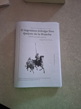 El ingenioso hidalgo Don Quijote de la Mancha