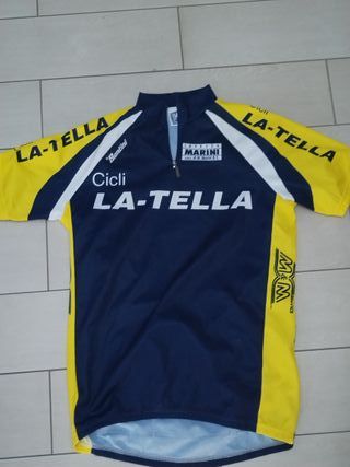 Maglia Ciclismo La Tella Taglia L Made in Italy