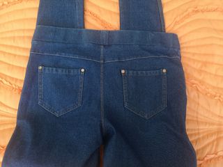Jegging de senhora azul
