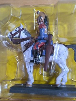 Soldatini piombo a cavallo