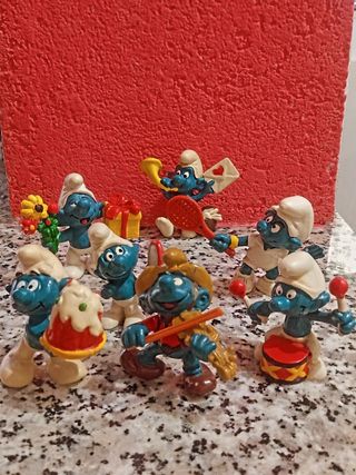 Puffi da collezione anni 60-70-80