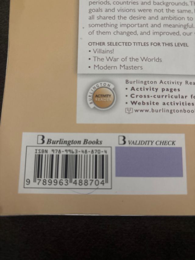 PEOPLE WHO CHANGED THE WORLD (4 ESO) Burlington