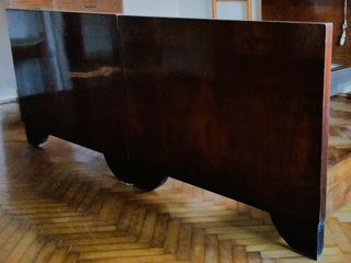 Letto antico singolo due letti radica anni '30 '40