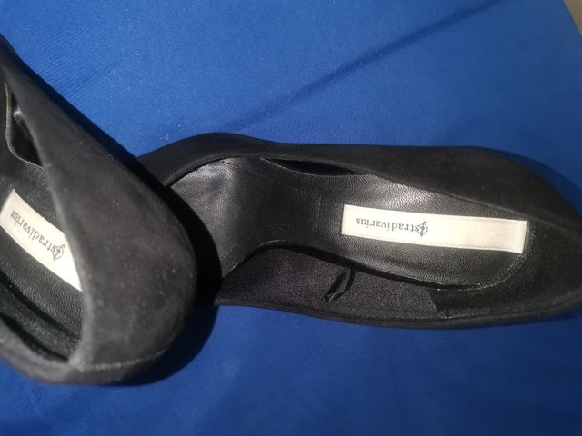 Zapatos de ante negros Stradivarius