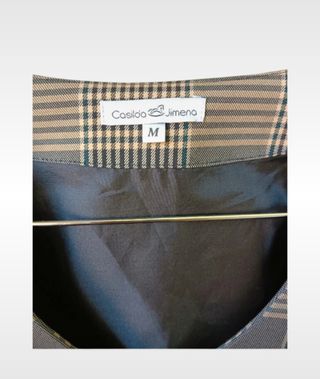 Blusón Cuadros Casilda y Jimena Talla M