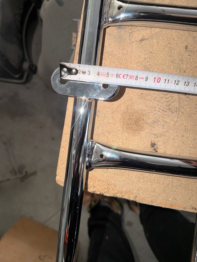 Defensa Suzuki Marauder 125 Cromada