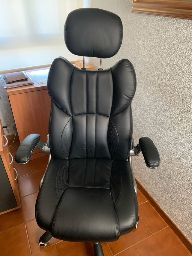 Conjunto muebles despacho madera