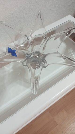 Centro de mesa de cristal