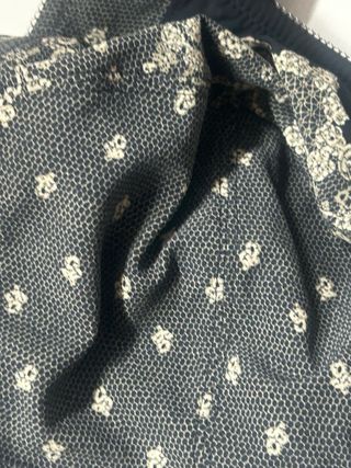 Sujetador Anita Negro con Estampado Floral