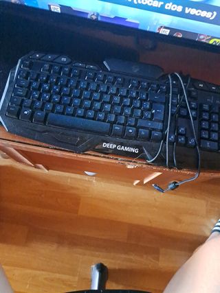 Teclado DEEP GAMING Negro