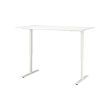 Escritorio IKEA 160x80, regulable altura, blanco