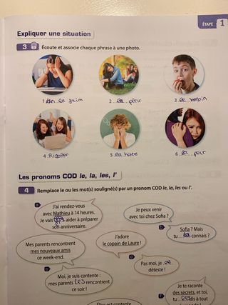 Francés. 3 Secundaria. Adomanía