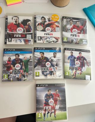 Lote 7 Juegos FIFA PS3