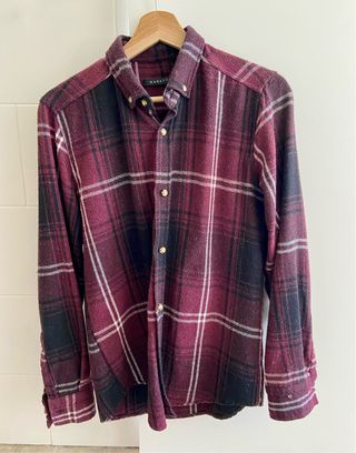 Camisa cuadros vintage BURATTI