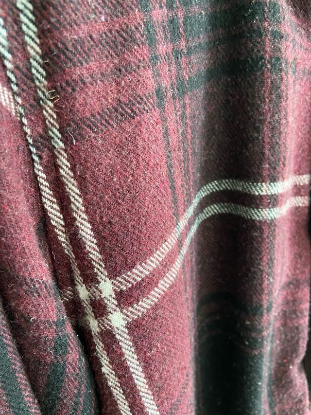 Camisa cuadros vintage BURATTI