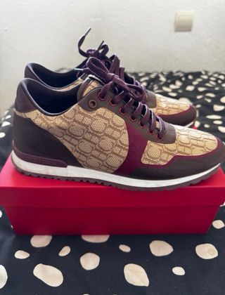 Zapatillas Carolina Herrera Mujer Beige/Marrón