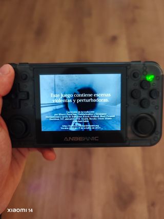 ANBERNIC RG350P Negra