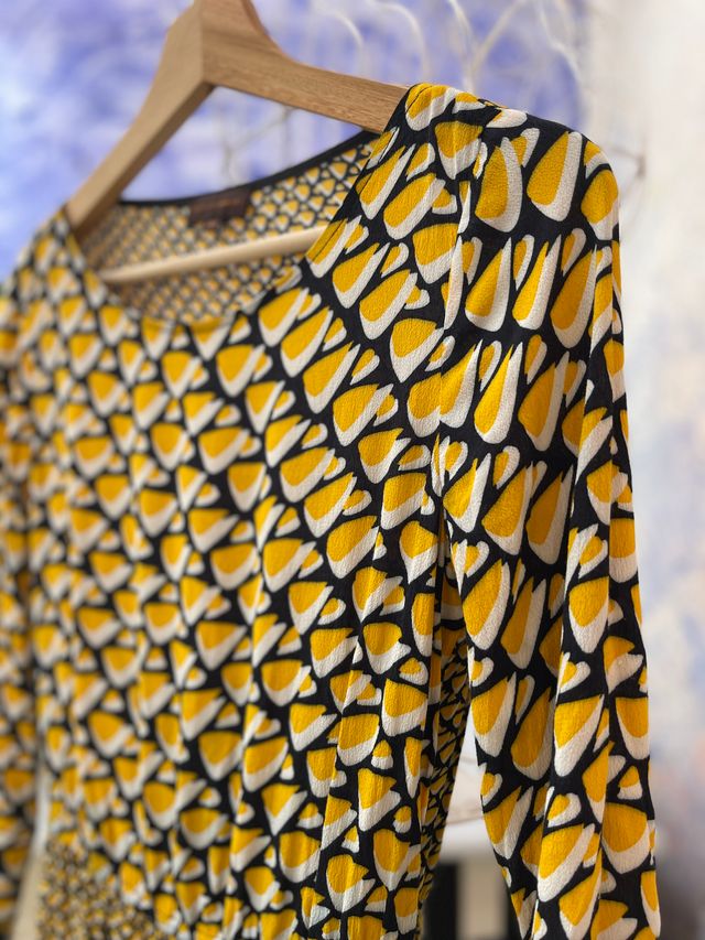 Top Adolfo Dominguez Amarillo Talla M