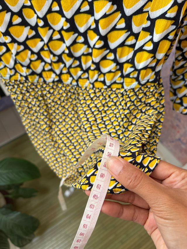 Top Adolfo Dominguez Amarillo Talla M