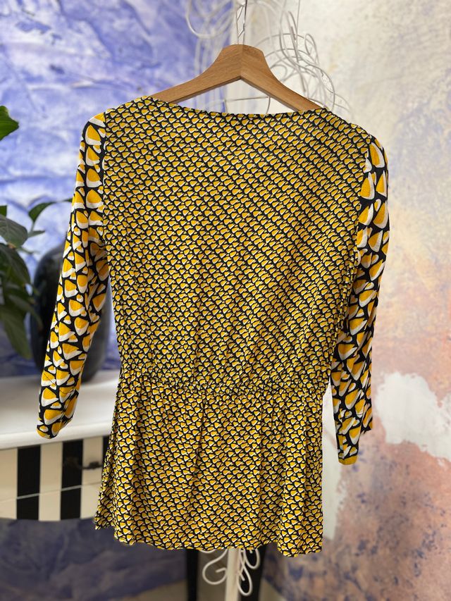 Top Adolfo Dominguez Amarillo Talla M