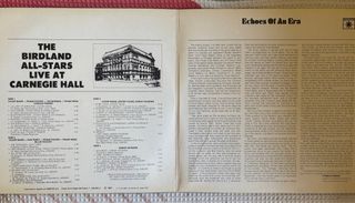 LP Jazz - Birdland All Stars at Carnegie Hall