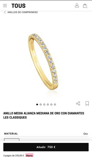 Alianza Tous Oro y Diamantes