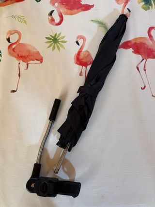 Sombrilla para carrito de bebé con enganche