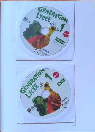 GENERATION LYCEE A1/A2 ELEVE+CD+DVD