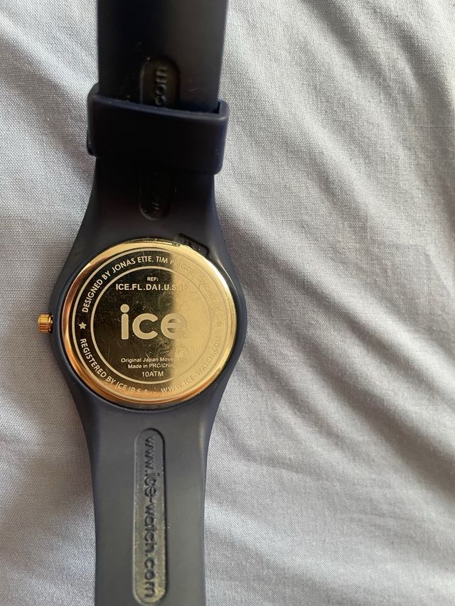 Reloj Ice-Watch floral azul