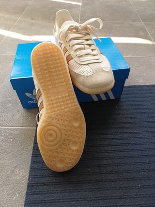 Zapatillas Adidas Samba OG Beige/Marrón