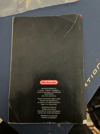 Glover manual y cartucho n64