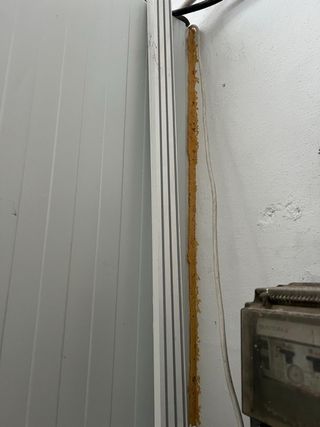 Tende scorrevoli bianche