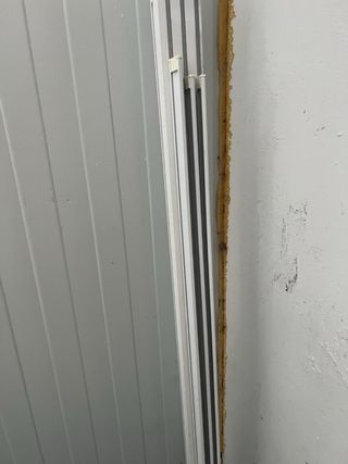 Tende scorrevoli bianche