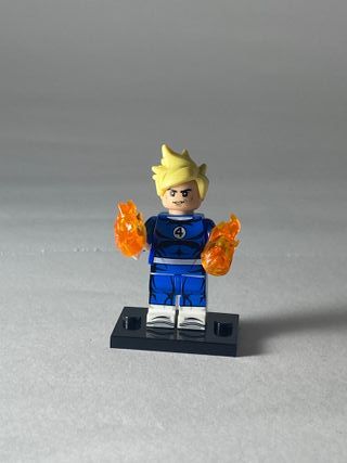 Human Torch - Figurine Type Lego Marvel 5