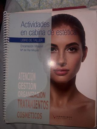 Actividades en cabina de estética: Libro de tal...