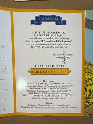 1 Cent di Zio Paperone - Walt Disney Collection