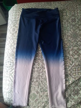 Mallas degradadas azul y rosa