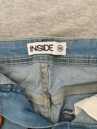 Pantalones cortos vaqueros claros