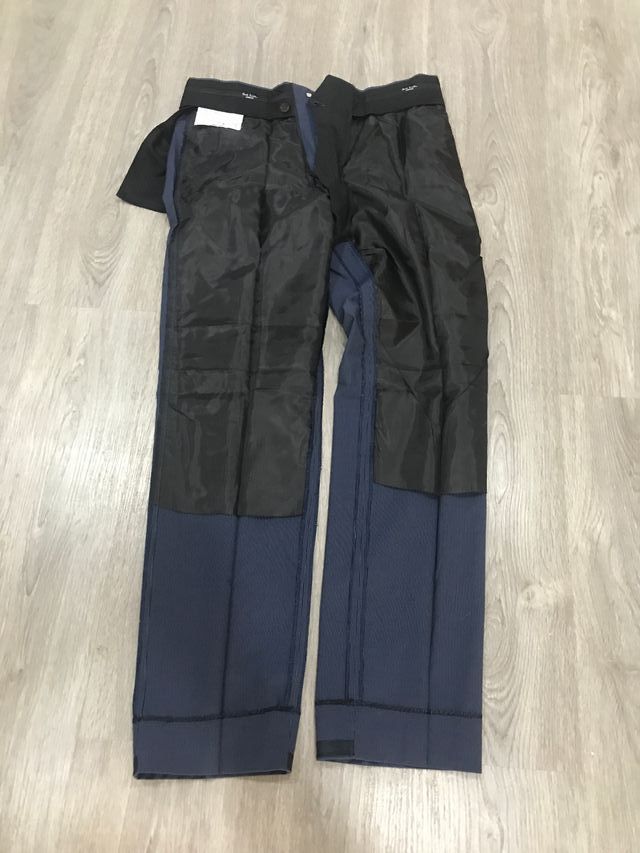 Traje Paul Smith The Byard rayas azul y gris T38