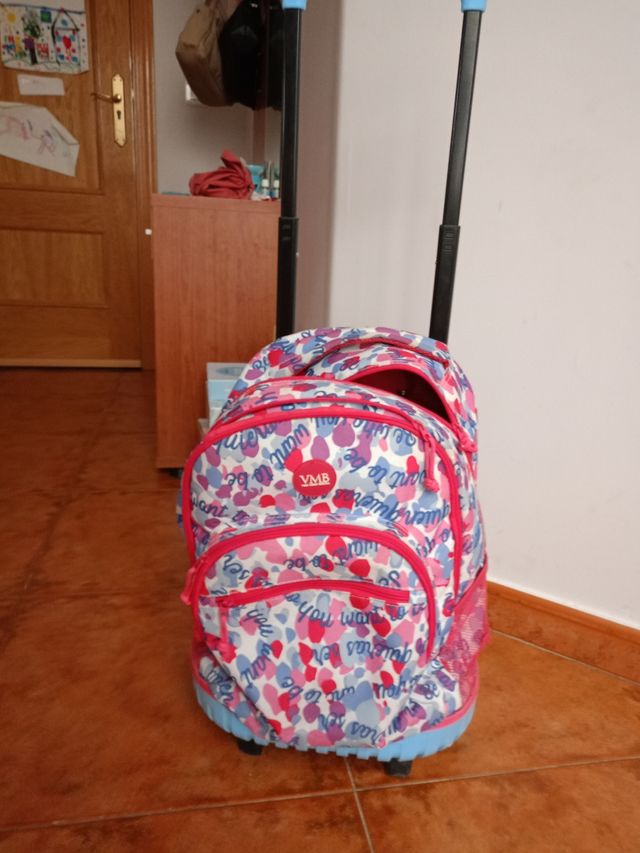 Mochila escolar con carro VMB Vicky Martín Berroca
