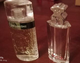 Dos miniaturas de perfumes de 7,5 ml TOUS y LANCOM