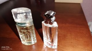 Dos miniaturas de perfumes de 7,5 ml TOUS y LANCOM