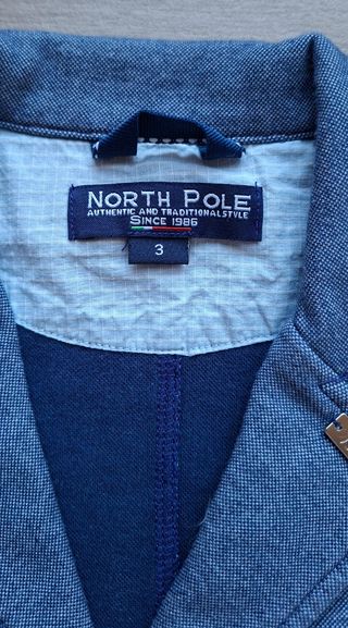 Giacca bimbo North Pole blu taglia 3