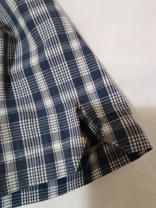 Camisa Ben Sherman cuadros azul talla S
