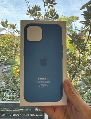 Funda Silicona Original Apple iPhone 13 Azul