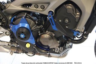 Topes de protección anticaída YAMAHA MT09 XSR 900