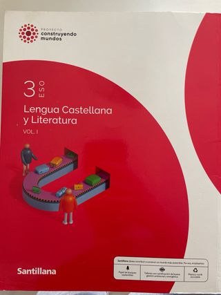 3ESO LENGUA Y LITERATURA MOCHILA LIGERA SANTILLANA