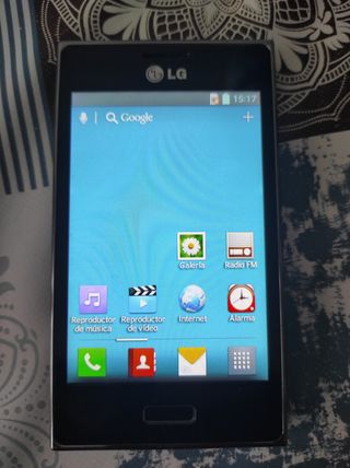 Móvil LG E610 Negro