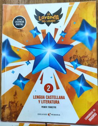 LIBROS 2 PRIMARIA LENGUA ED. EDELVIVES MADRID