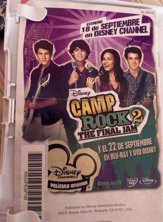 Juego Wii Disney Sing It Party Hits Camp Rock 2